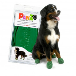 Ботинки Pawz Dog 12 шт., размер XL, зеленые