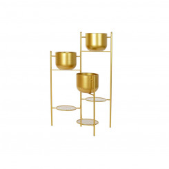 Planter DKD Home Decor Golden Metal (57 x 54 x 96 cm)