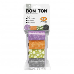 Sanitary bags United Pets Bon Ton Regular Dog Assorted colours (4 x 20 uds)