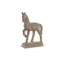 Dekoratiivne figuur DKD Home Decor Horse Resin Colonial (54 x 19 x 50 cm)