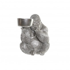Dekoratiivne figuur DKD Home Decor Silver Resin Gorilla (32 x 26,5 x 36 cm)
