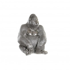 Decorative Figure DKD Home Decor Silver Resin Gorilla (46 x 40 x 61 cm)