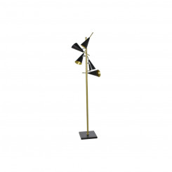 Floor Lamp DKD Home Decor Black Golden Metal Modern (36 x 36 x 160 cm)