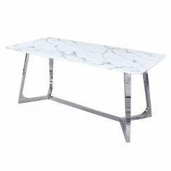 Обеденный стол DKD Home Decor Marble Steel (180 x 90 x 76 см)