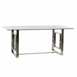 Обеденный стол DKD Home Decor Crystal Steel (180 x 90 x 75 см)