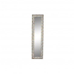 Настенное зеркало DKD Home Decor Кристалл Золотой Металл (45 х 5,5 х 180 см)