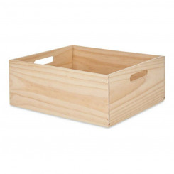 Ящик для хранения Сосна Натуральный коричневый (31 х 14 х 36 см)