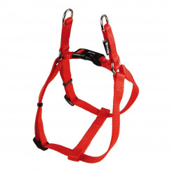 Dog Harness Gloria Smooth Adjustable 47-71 cm Red Size M