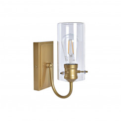 Настенный светильник DKD Home Decor Кристалл Золотой Металл Прозрачный 220 В 50 Вт (13 x 17 x 27 см)