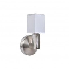 Настенный светильник DKD Home Decor Серебристый Металл Полиэстер Белый 220 В 40 Вт (12 x 10 x 22 см)