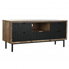 Мебель под телевизор DKD Home Decor Металл Дерево Манго (125 x 40 x 55 см)