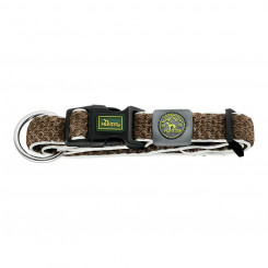 Dog collar Hunter Plus Thread Brown Size L (40-60 cm)