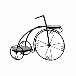 Кашпо DKD Домашний декор Велосипед Керамическая мозаика Черная металлическая конструкция (70 x 28 x 57 см)