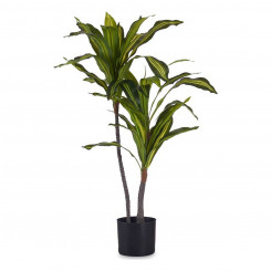 Декоративное растение Широколистное зеленое пластик (60 х 90 х 60 см)