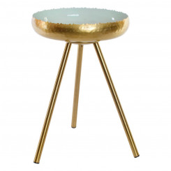 Side table DKD Home Decor Blue Metal Lacquered (43 x 43 x 61 cm)