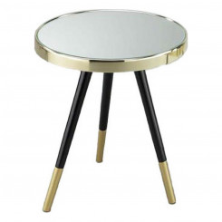 Side table DKD Home Decor Mirror Golden Steel (42,5 x 42,5 x 48 cm)