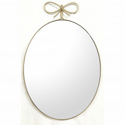 Настенное зеркало DKD Home Decor Crystal Golden Iron (45 x 2,50 x 70 см)