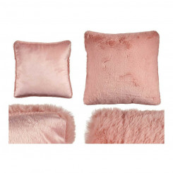 Подушка С волосами Розовая Синтетическая Кожа (40 х 2 х 40 см)