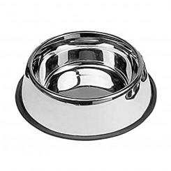 Pet feeding dish Nayeco Stainless steel Metallic (900 ml) (Ø 26 cm)