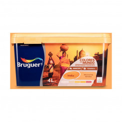 Окрашенный Bruguer India 4 л Натуральный персик