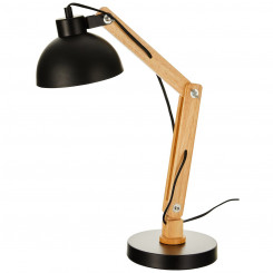 Desk lamp EDM Black Wood Metal 60 W (Ø 16 x 53 cm)