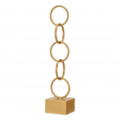Decorative Figure Rings Golden Metal (12,5 x 60,5 x 12,5 cm)
