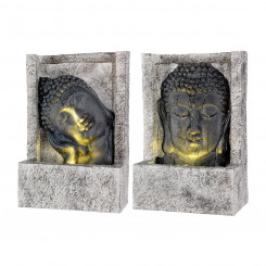 Садовый фонтан Face Buddha Polyresin (13,5 x 28 x 40 см)