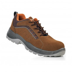 Safety shoes Anibal Lusitania Brown S1P