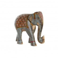 Dekoratiivne figuur DKD Home Decor Elephant Mango puit (29 x 12 x 26 cm)
