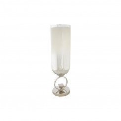 Vase DKD Home Decor Champagne Crystal Aluminium (15 x 15 x 56 cm)