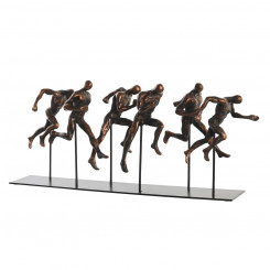 Dekoratiivne figuur DKD Home Decor Metal Copper Resin Modern (43 x 11,5 x 19 cm)