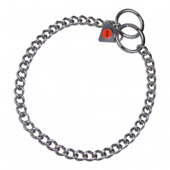 Dog collar Hs Sprenger Silver 2 mm Links Twisted (50 cm)