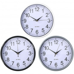 Часы настенные полипропиленовые (Ø 25 х 3 см)