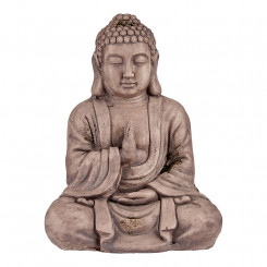Декоративная фигурка для сада Будда Серый полистоун (23,5 x 49 x 36 cm)