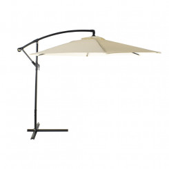 Пляжный зонт DKD Home Decor Бежевый полиэстер Сталь (300 x 300 x 250 cm)
