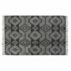Carpet DKD Home Decor White Black Cotton (120 x 180 x 1 cm)