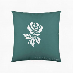 Cushion cover Roses Green Devota & Lomba (60 x 60 cm)