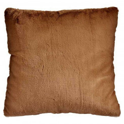 Cushion With hair Brown Synthetic Leather (60 x 2 x 60 cm)