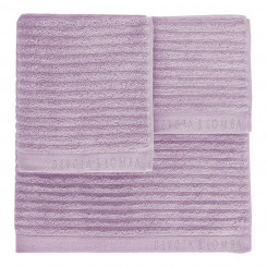 Towel Devota & Lomba Rayas lila Lilac