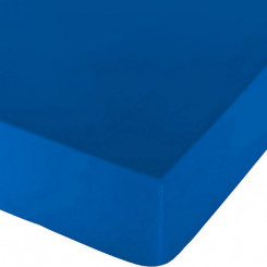 Fitted bottom sheet Naturals Blue