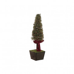 Christmas Tree DKD Home Decor Rattan LED Lasso (13 x 25 x 47 cm)