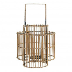 Candleholder DKD Home Decor Metal Bamboo (30 x 30 x 32 cm)