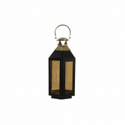 Lantern DKD Home Decor must kristallraudkuldne (22 x 20 x 46 cm)