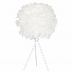 Laualamp DKD Home Decor White Metal Feather (42 x 42 x 60 cm)