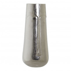 Vase DKD Home Decor Face Aluminium (18 x 18 x 40 cm)