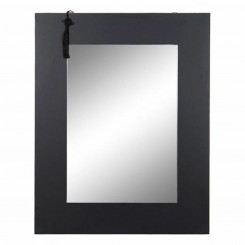 Настенное зеркало DKD Home Decor Черный Восточный МДФ Дерево (70 х 2 х 90 см)