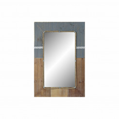 Seinapeegel DKD Home Decor Sinine valge kuusk (60 x 3,5 x 89,5 cm)