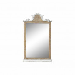 Настенное зеркало DKD Home Decor Белый Ель (60 x 4 x 100 cm)