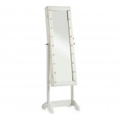 Зеркальная подставка для украшений Белый МДФ Дерево (41 х 147 х 36,5 см)