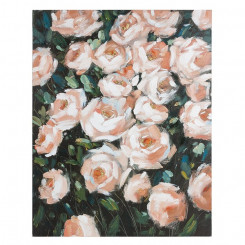 Картина маслом Розы Сосна (80 х 4 х 100 см)
